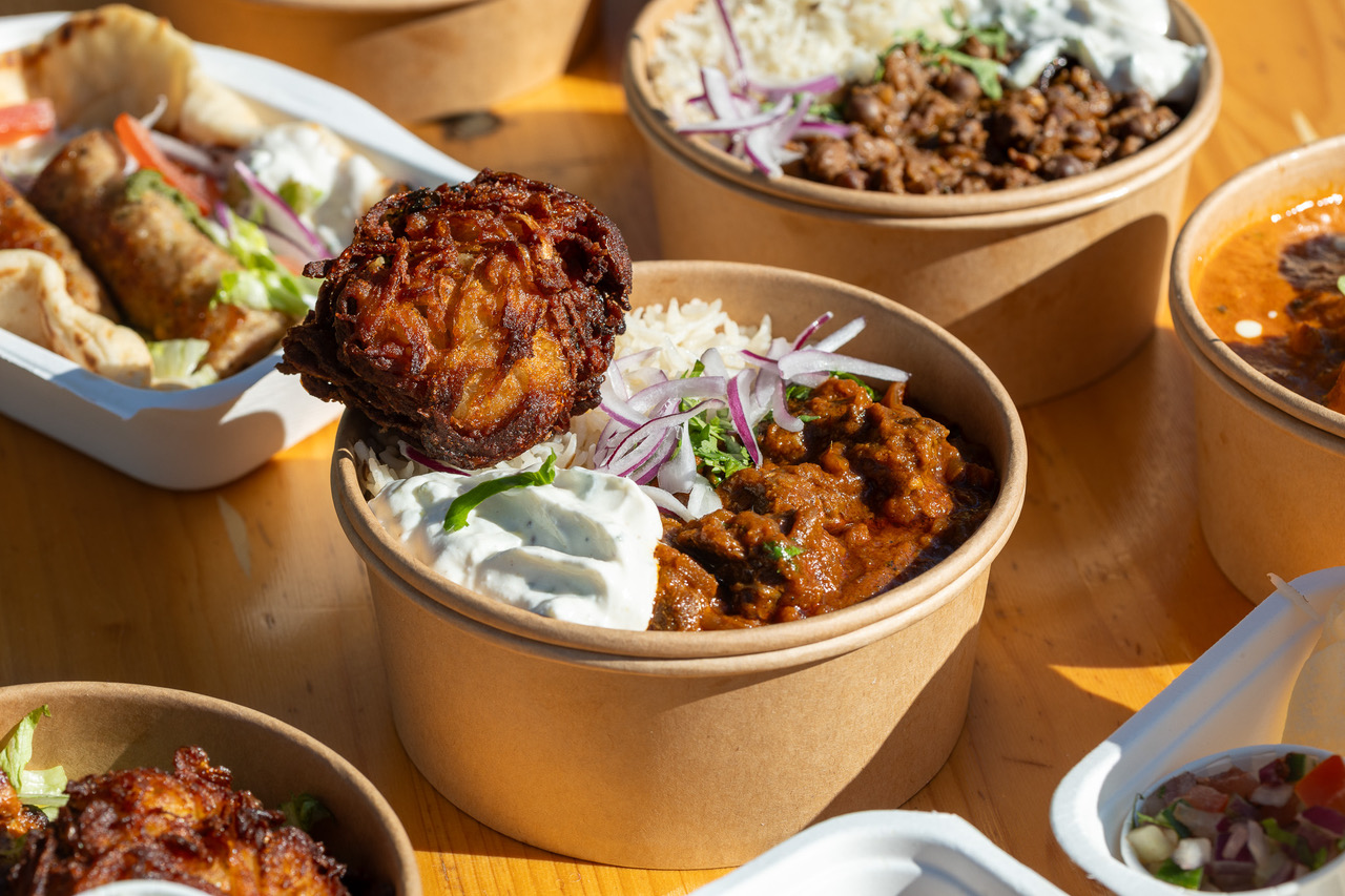 A Cegin Halfnhalf festival spread